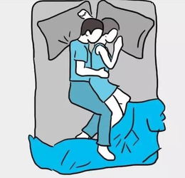侧面拥抱：揭秘情侣间亲密睡眠姿势背后的情感密码